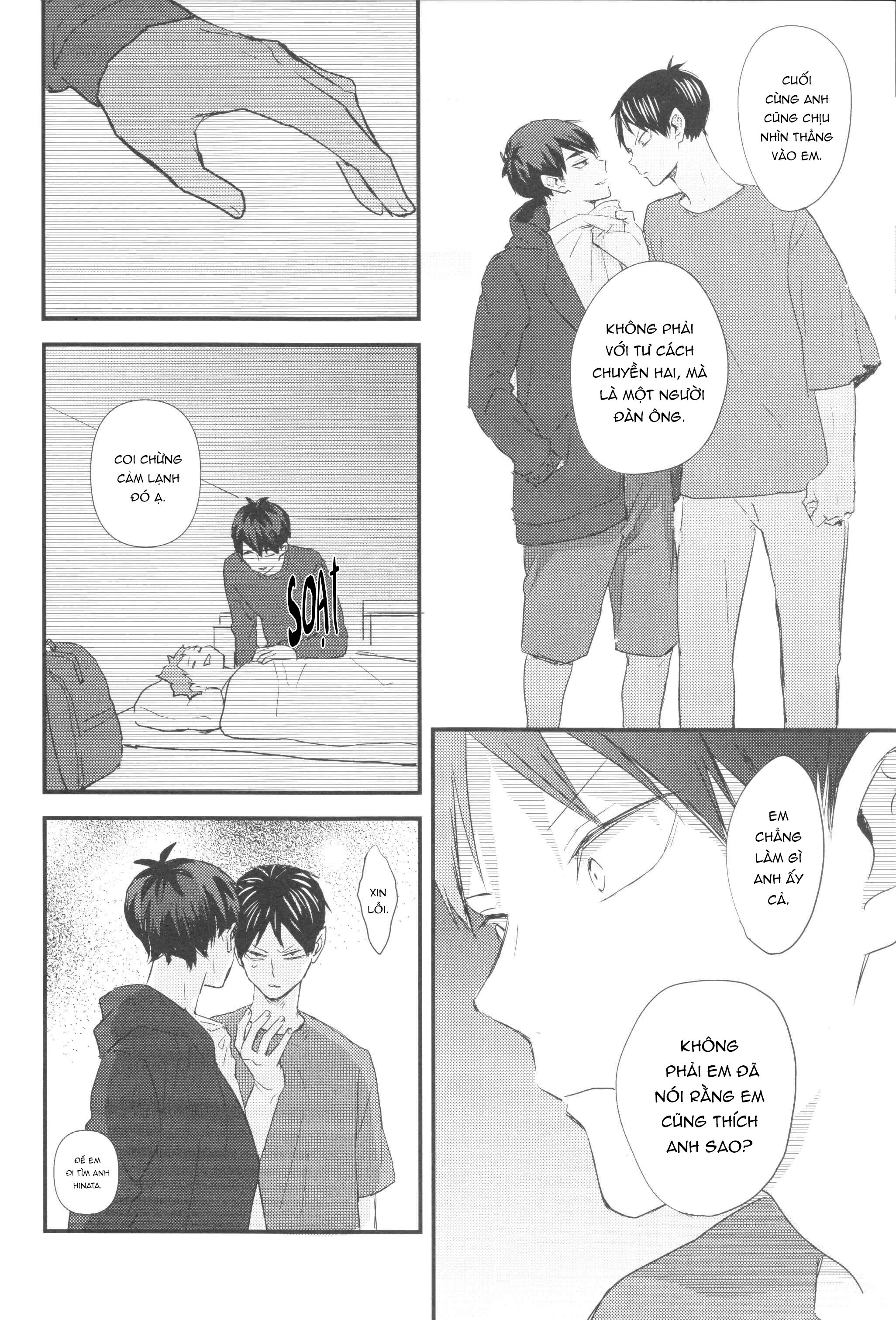 [KAGEHINA DOUJINSHI] - CÁ BƠI TRÊN TRỜI Chapter 4 - Next 