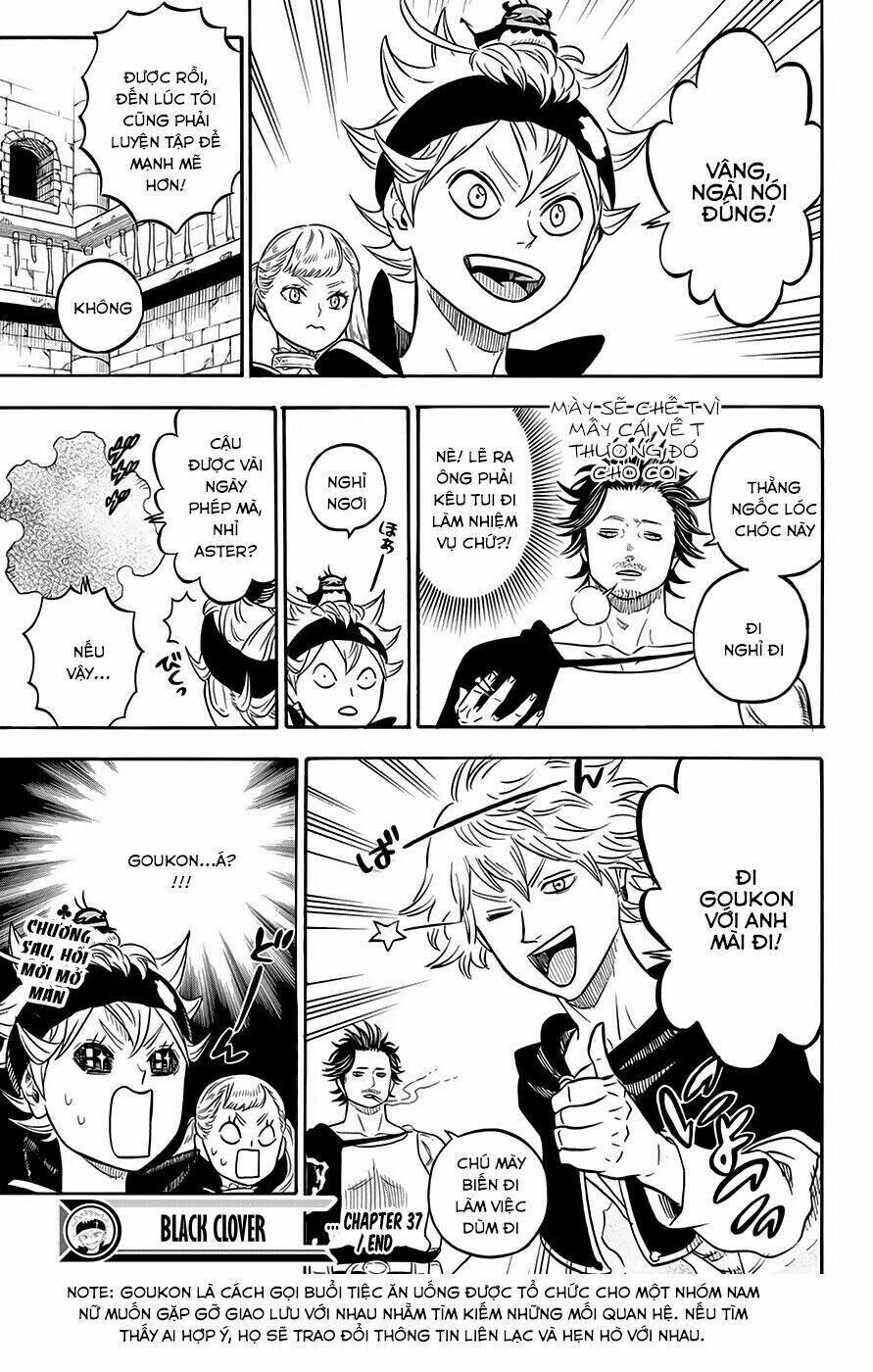 black clover - pháp sư không phép thuật chapter 37 - Trang 2