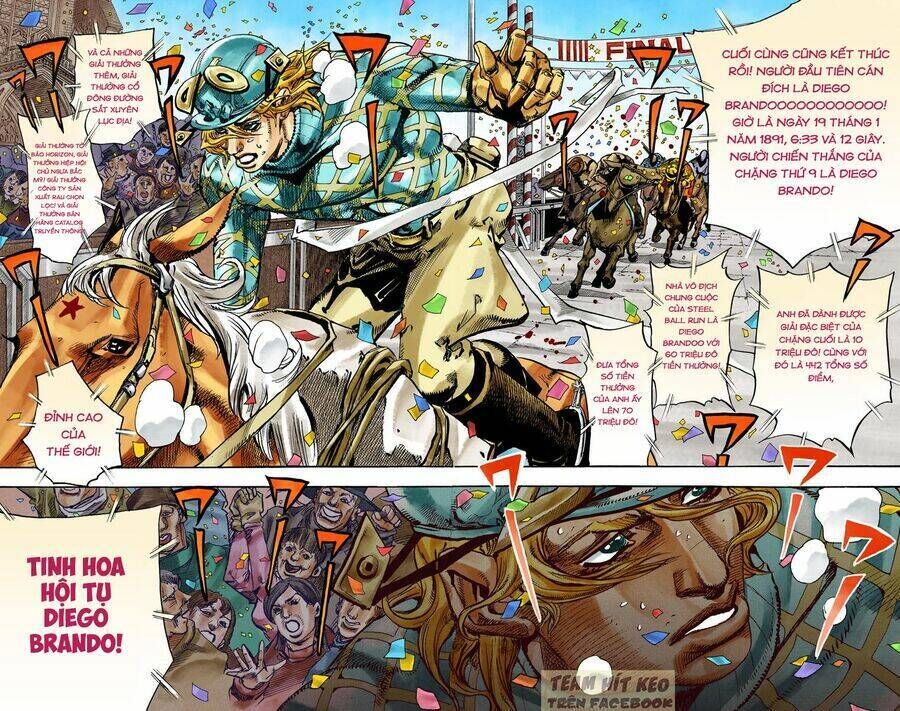 cuộc phiêu lưu bí ẩn phần 7: steel ball run chương 94 - Trang 2