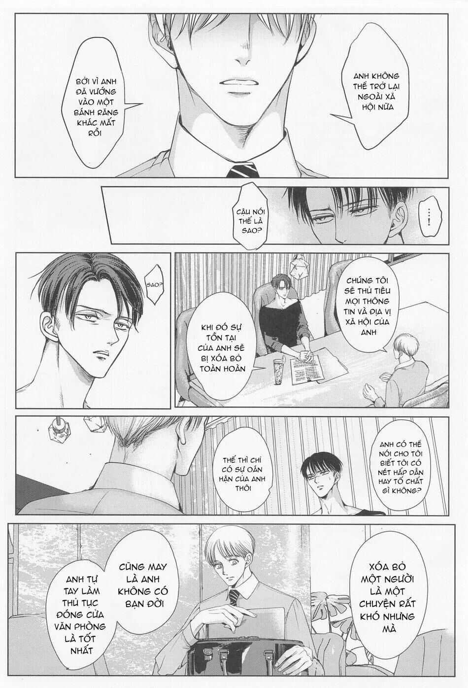 nơi husbando của bạn bị đụ ná thở Chapter 26 Levi - Trang 1