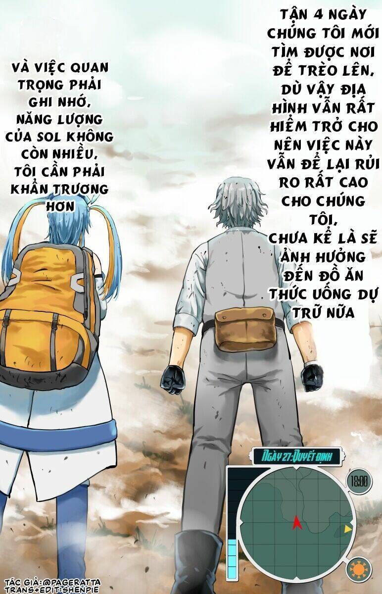 cùng cô người máy sinh tồn trên hành tinh bí ẩn chapter 27 - Next chapter 28