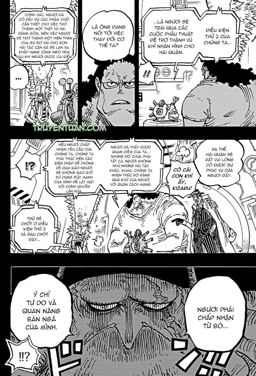 One Piece Chapter 1100 - Trang 2