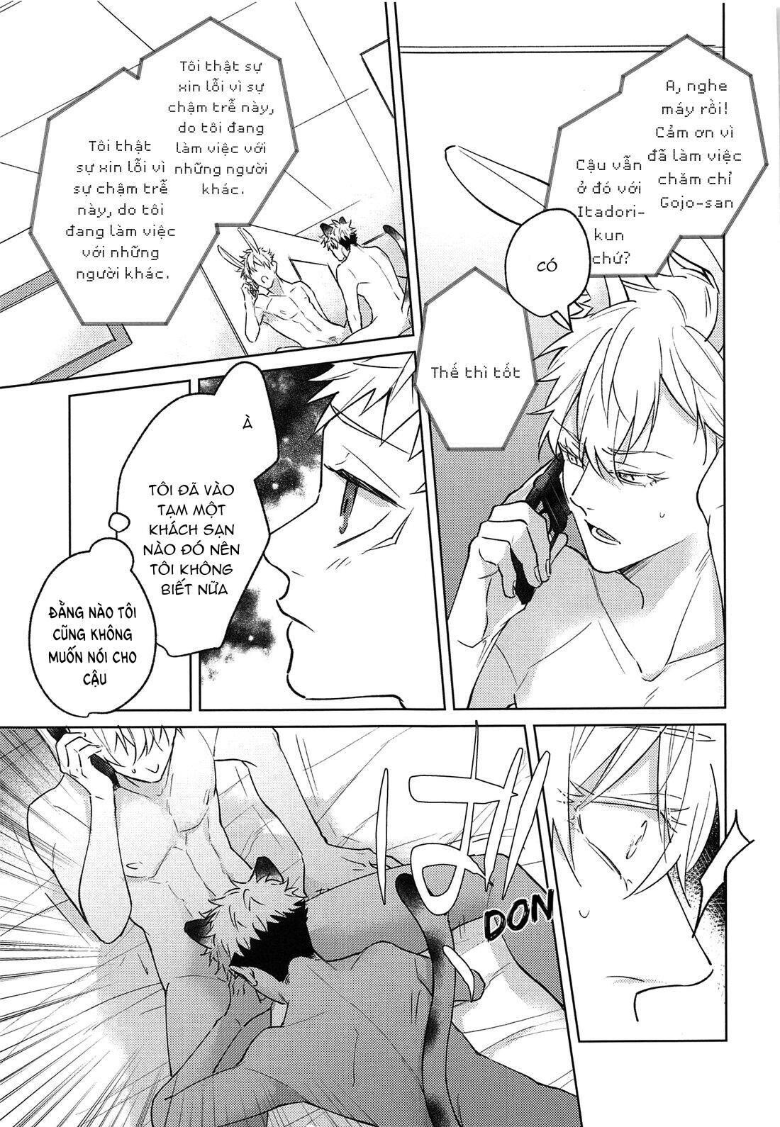 doujinshi tổng hợp Chapter 11 Gojo x Yuuji - Next Chapter 12