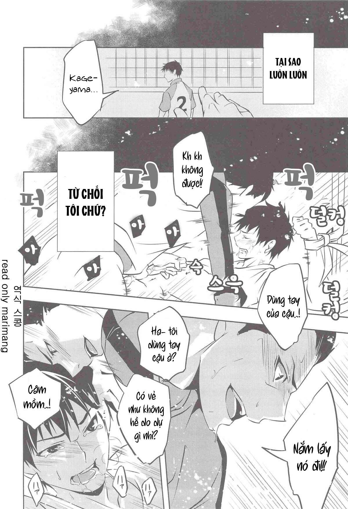 nơi husbando của bạn bị đụ ná thở Chapter 110 Kageyama - Next Chương 111