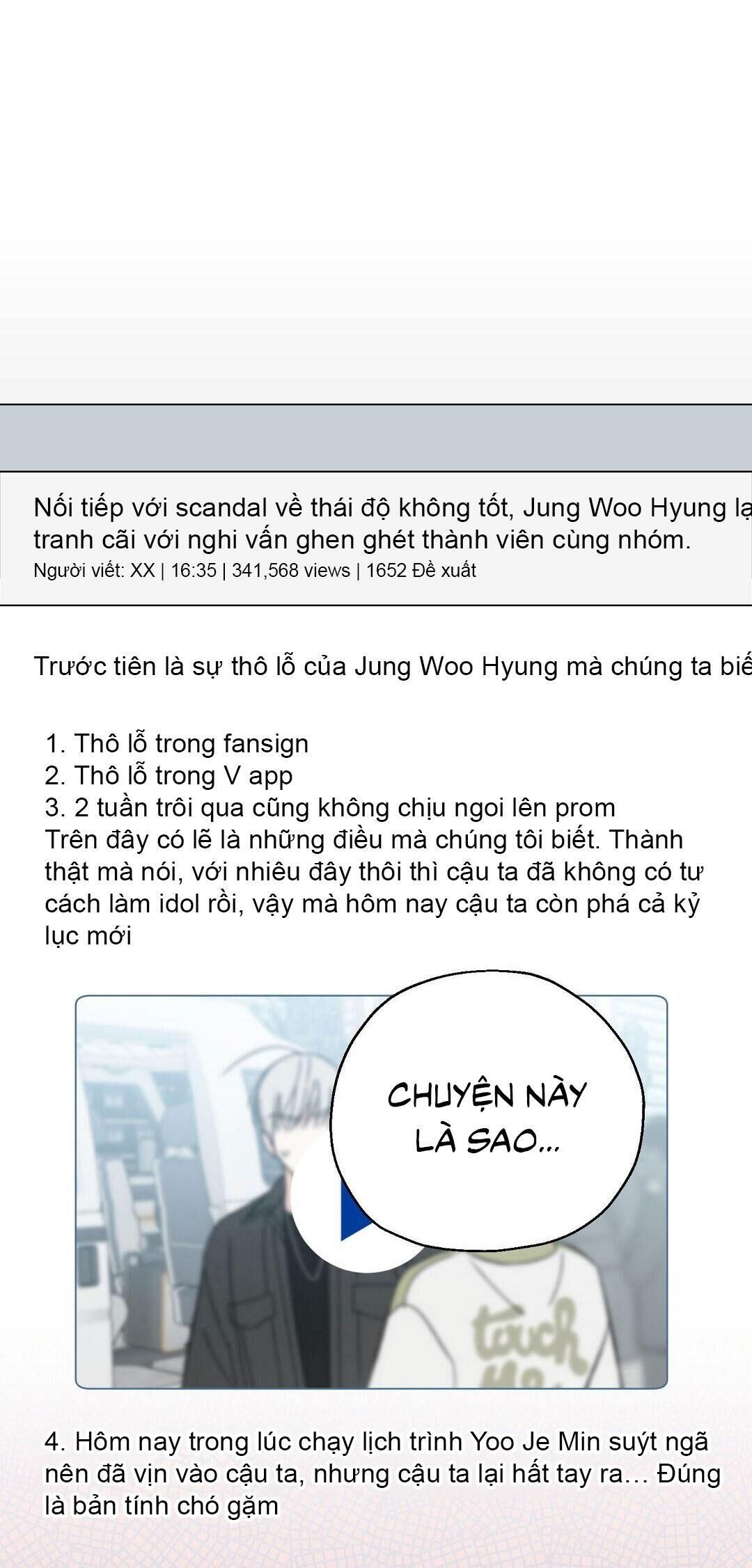 Yêu fan đừng yêu tôi Chapter 18 - Trang 1