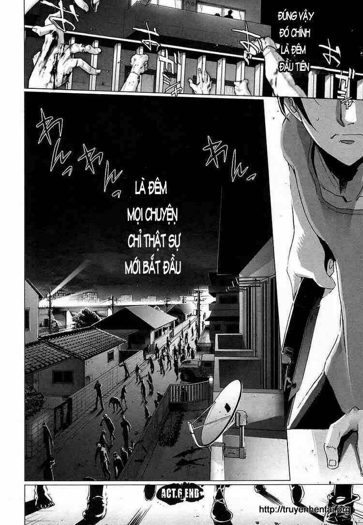 highschool of the dead chapter 6: - Đêm của cái chết ... - Trang 2