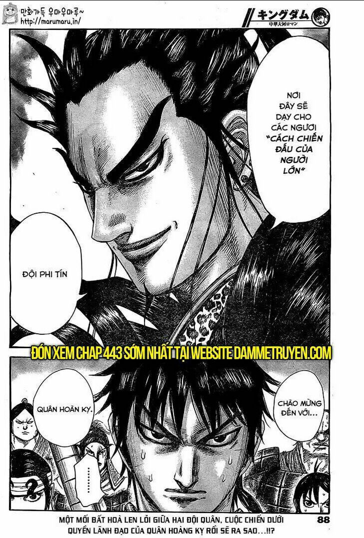 kingdom - vương giả thiên hạ chapter 442 - Next chapter 443