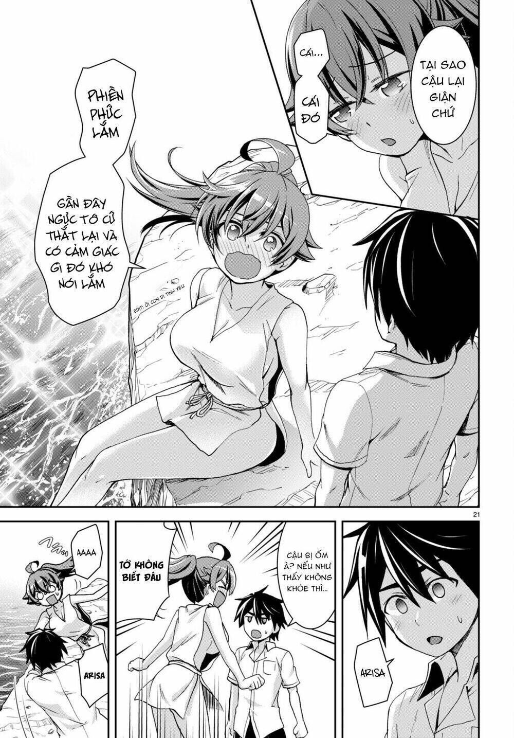 gakkou no minna to isekai no mujintou ni tenishitakedo ore dake rakushou desu chapter 16 - Trang 2