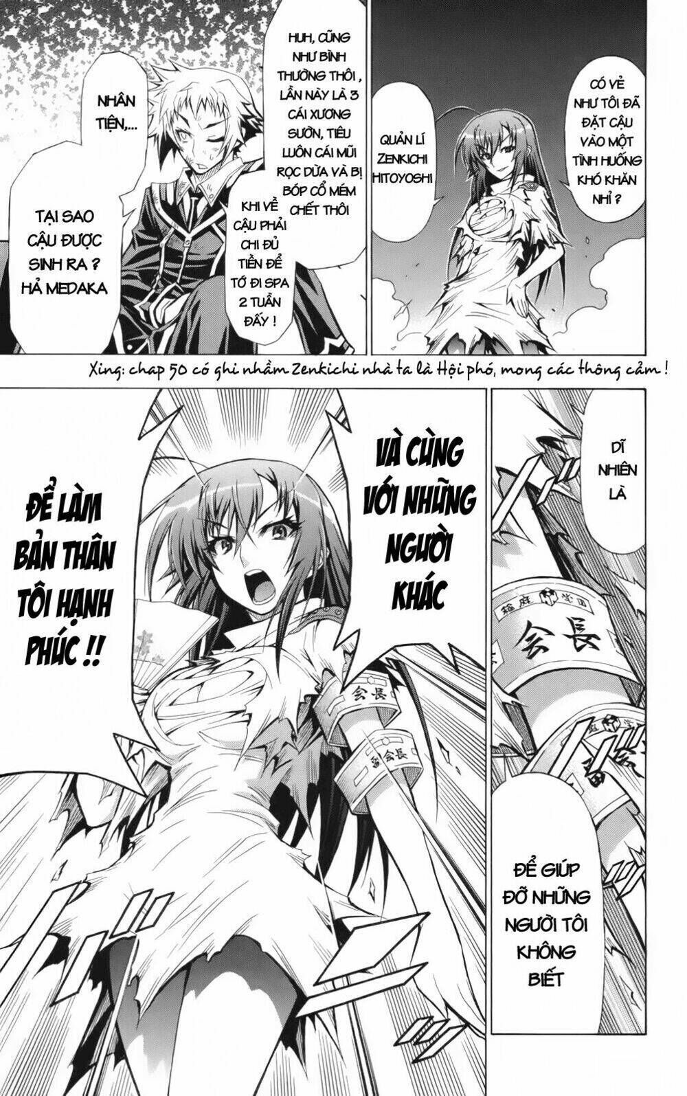 medaka box chương 52 - Trang 2