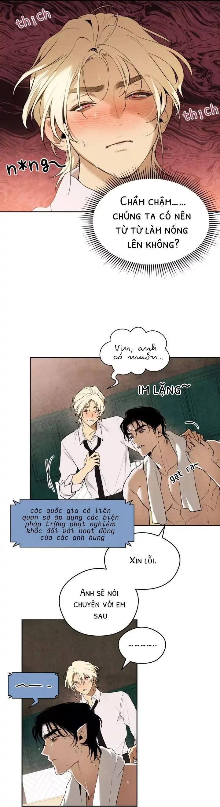 Tuyển Tập Manhwa 18+ Chapter 32 Hero' boyfriend - Trang 2