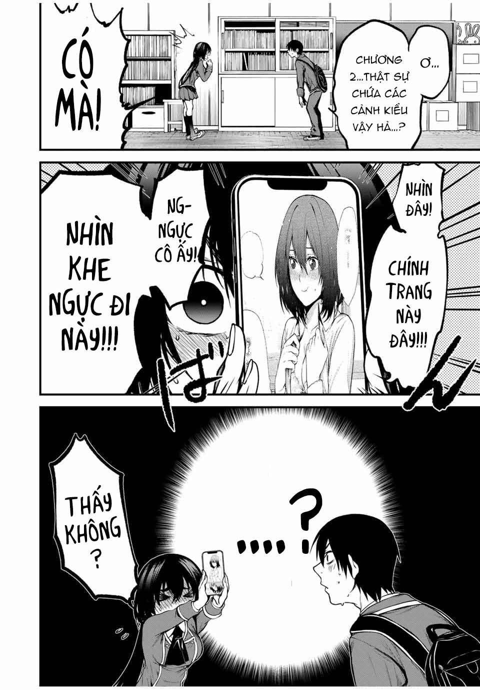 cô bạn bàn bên kurokawa Chapter 2 - Trang 2