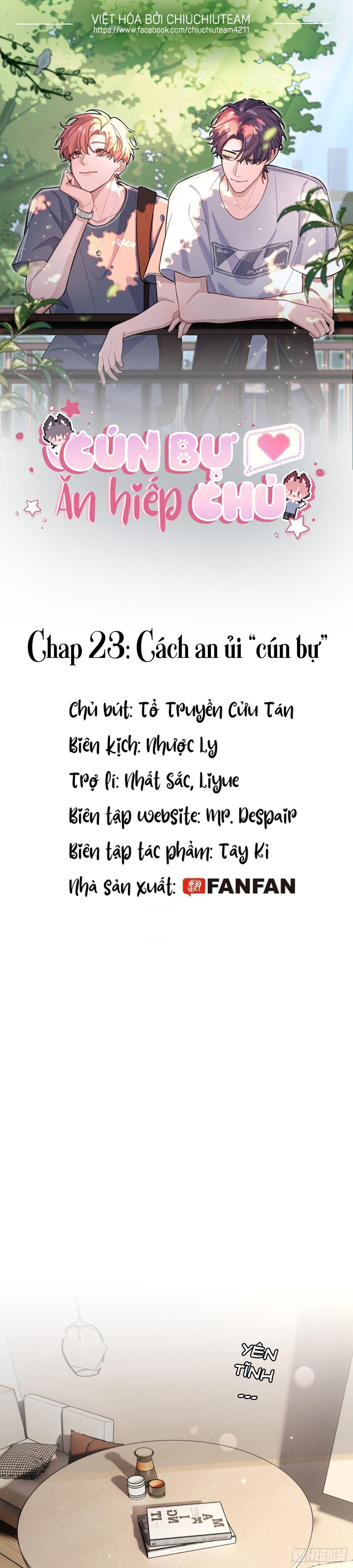 cún bự ăn hiếp chủ Chapter 23 - Next Chapter 23.1