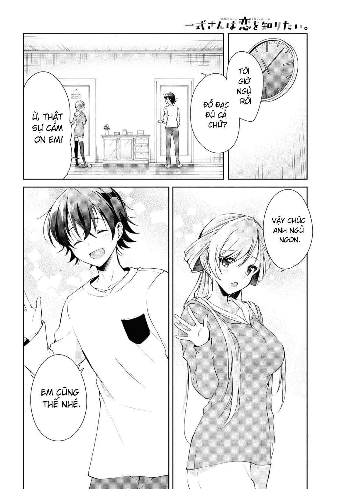 Isshiki-san muốn biết yêu là gì Chapter 14 - Trang 2