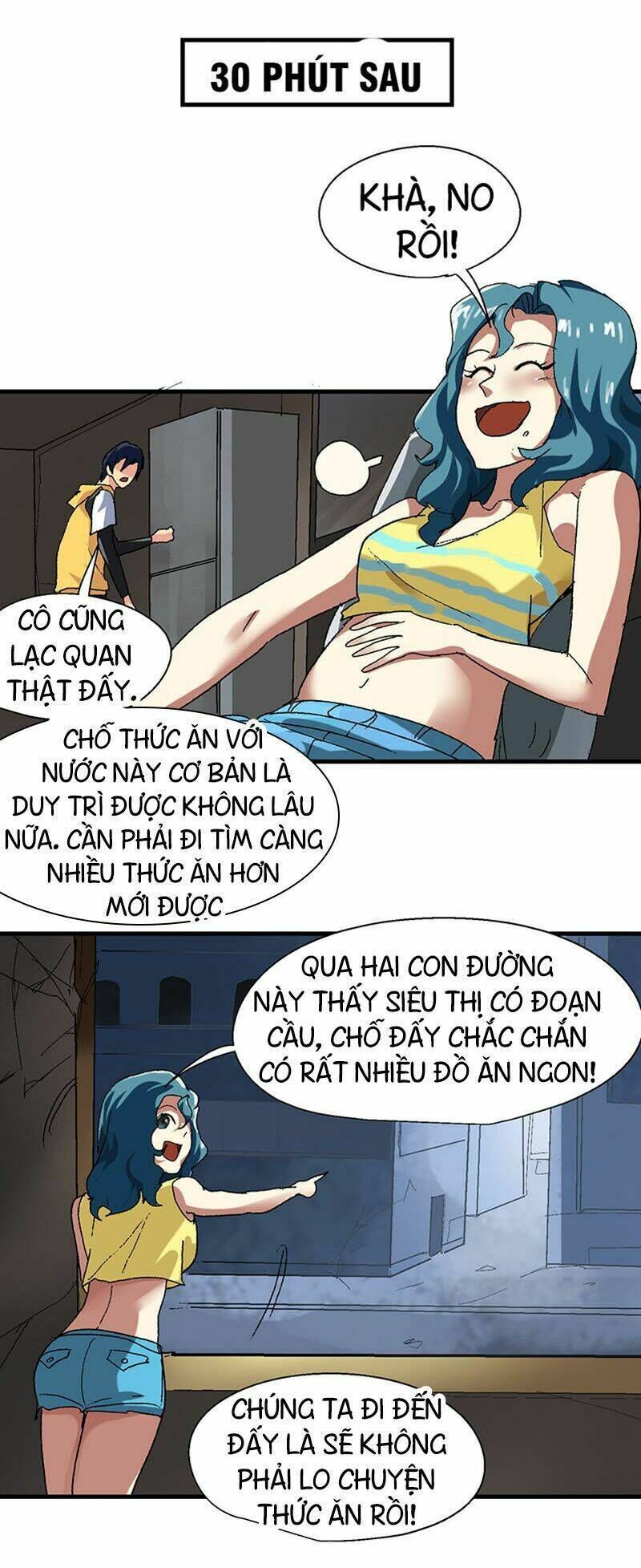 cuộc sống tận thế bắt đầu từ số 0 chapter 8 - Trang 2