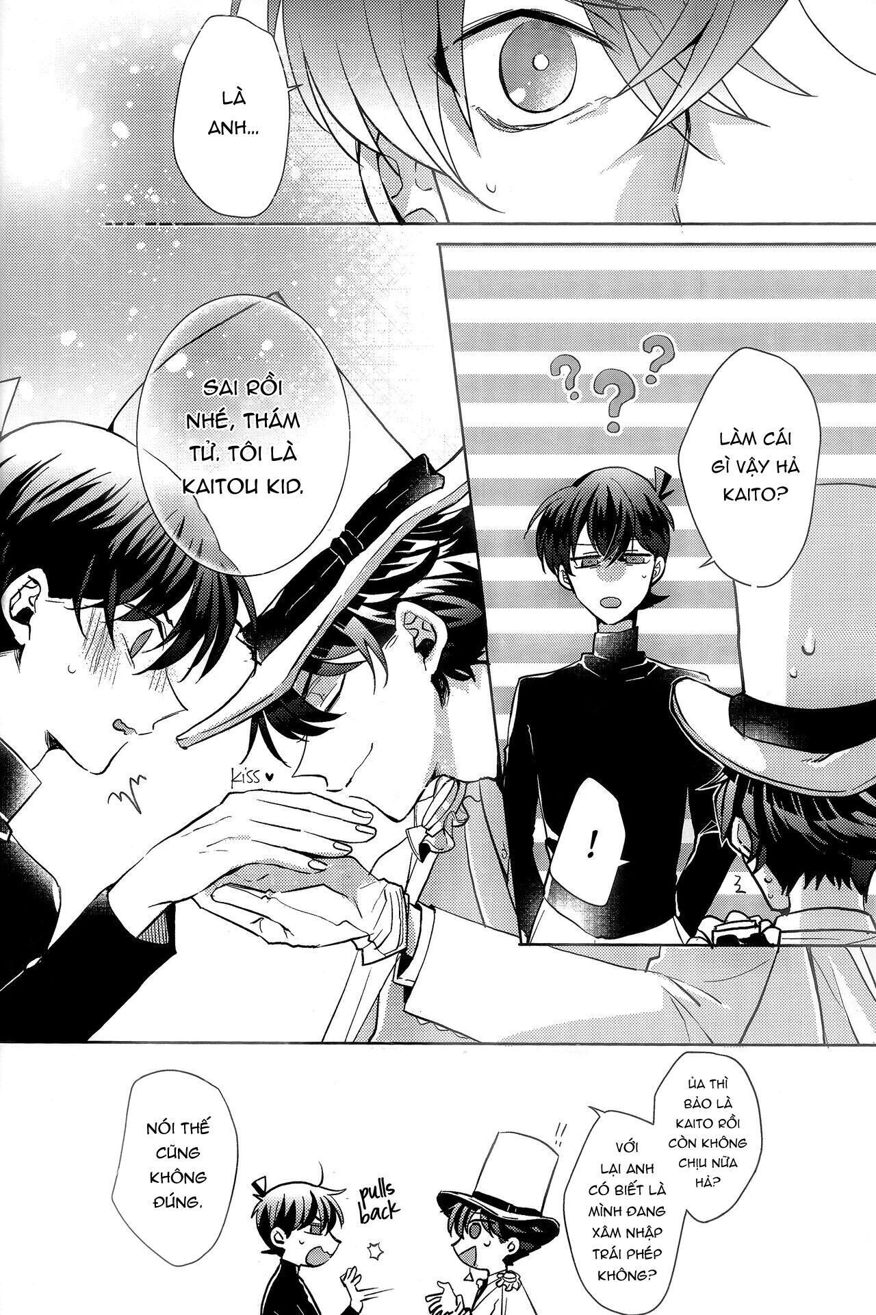 DJ Detective Conan Chapter 4 KidxShinichi - Trang 2