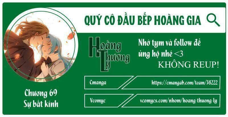 đầu bếp hoàng gia chapter 69 - Next chapter 70