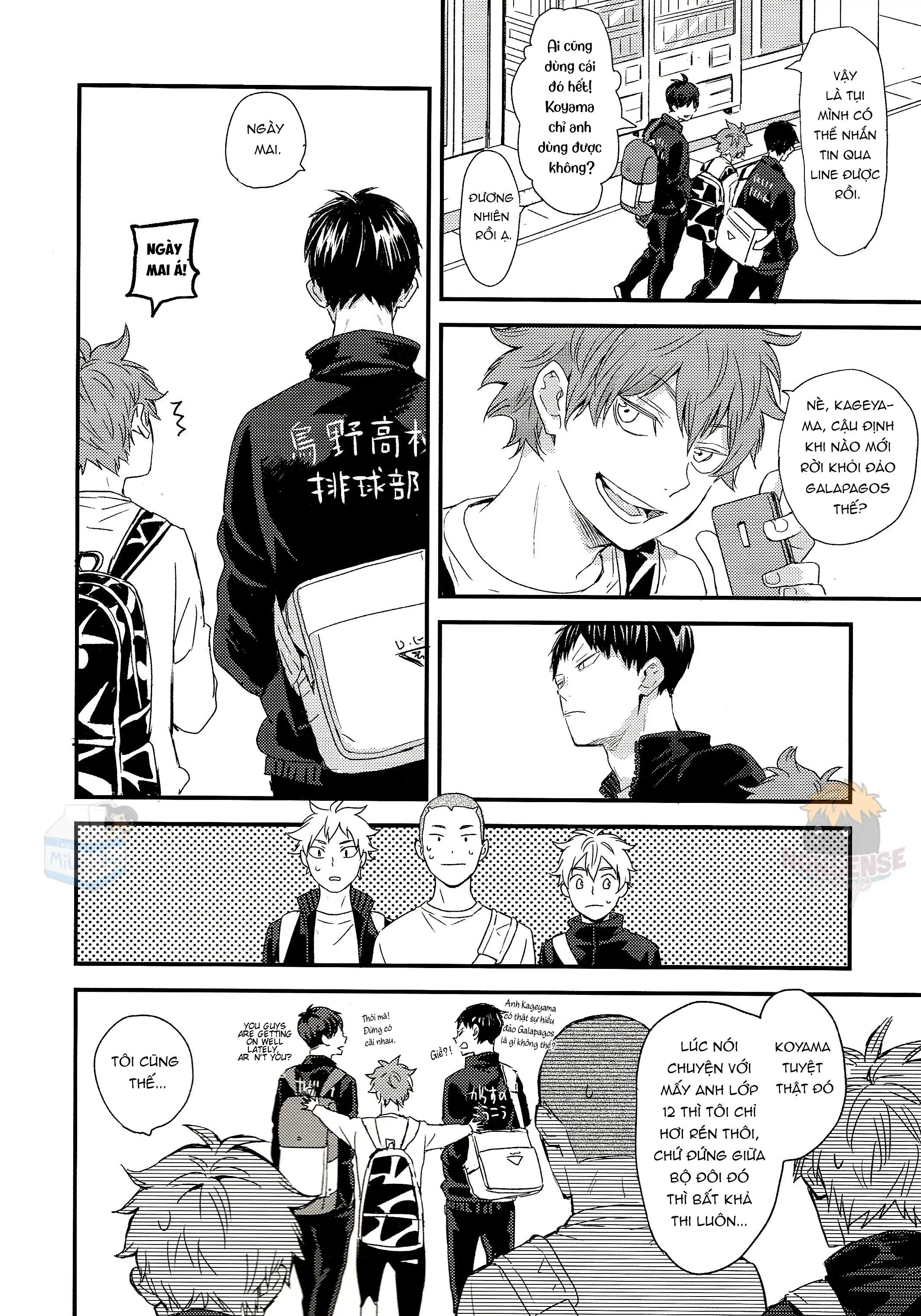 [KAGEHINA DOUJINSHI] - CÁ BƠI TRÊN TRỜI Chapter 2 - Trang 2