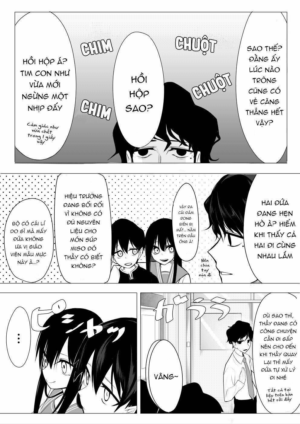 mitsuishi-san wa doko ka okashii chapter 4 - Trang 2