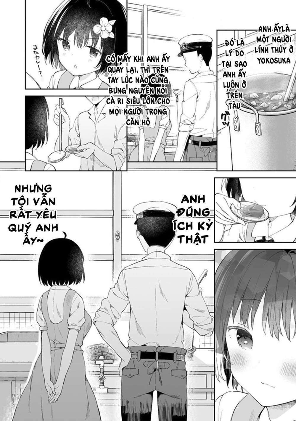 onna no kono mayu showa shiki maid kankansho chapter 4.1 - Trang 2