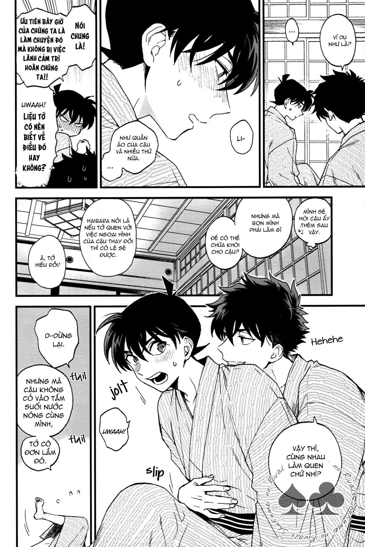 DJ Detective Conan Chapter 2 KaitoxShinichi - Trang 2