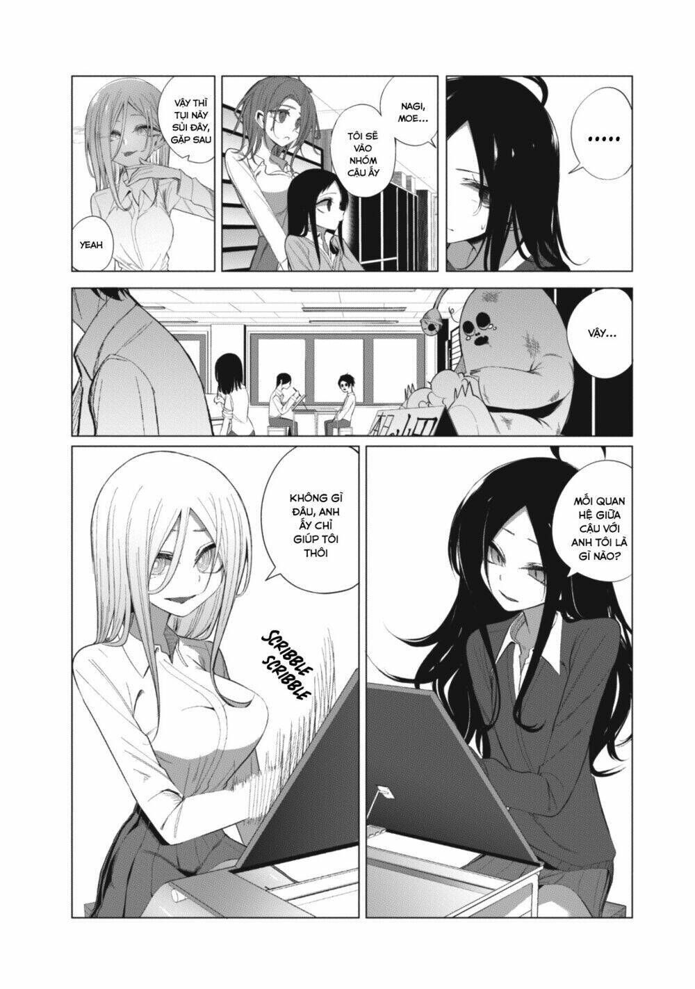 tình yêu của cô nàng lập dị mizuki-senpai chapter 12 - Trang 2