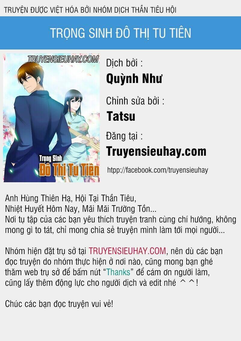 trọng sinh đô thị tu tiên chapter 196 - Next chapter 197