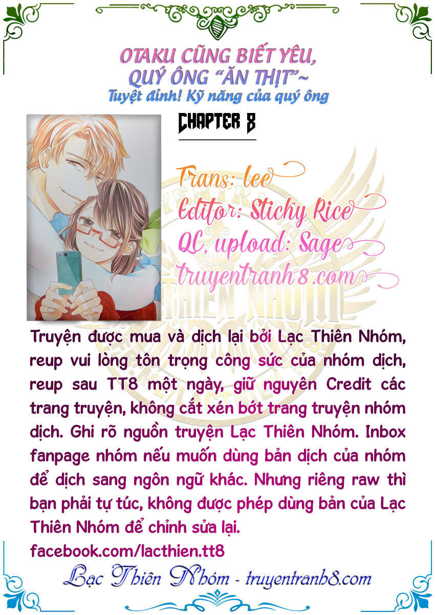 Otaku Cũng Biết Yêu Chapter 8 - Trang 2