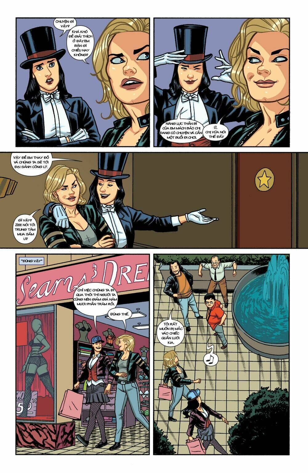 Black Canary and Zatanna - Bloodspell Chapter 2 - Next Chapter 3