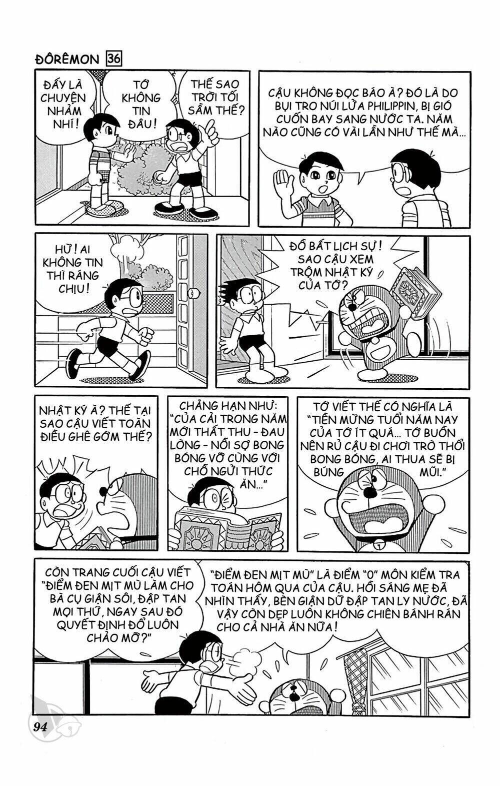 doraemon chapter 645: Đáng đời nobita - Trang 2