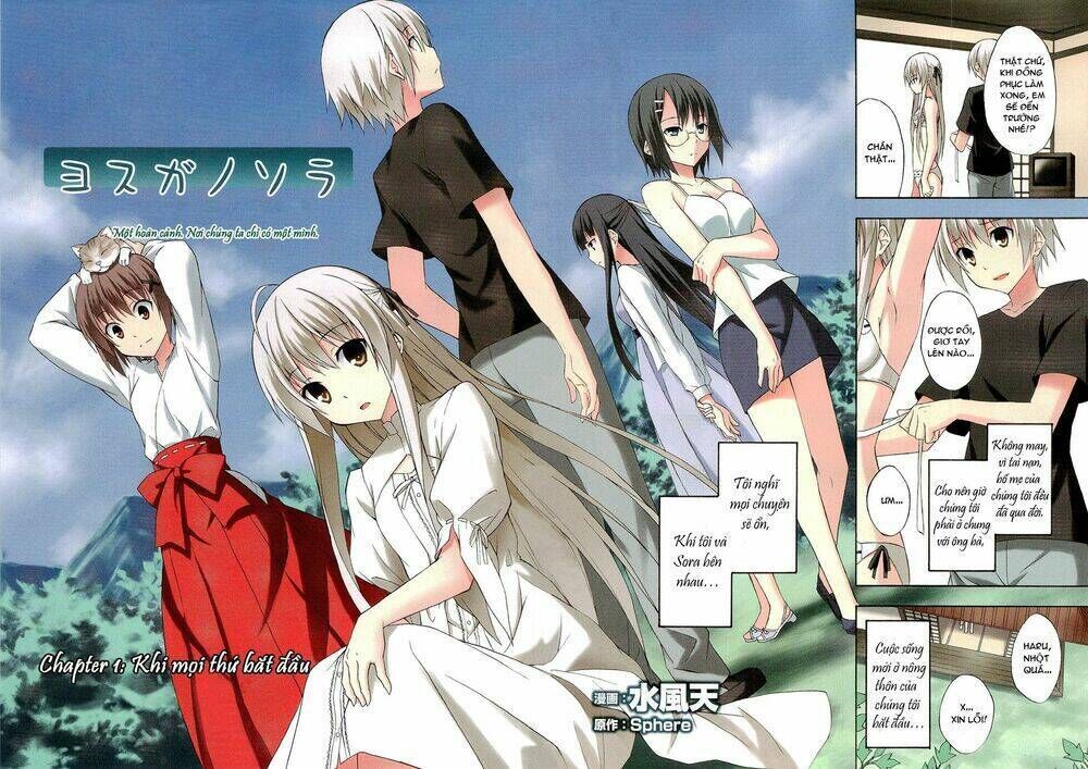 Yosuga No Sora Chapter 1 - Trang 2