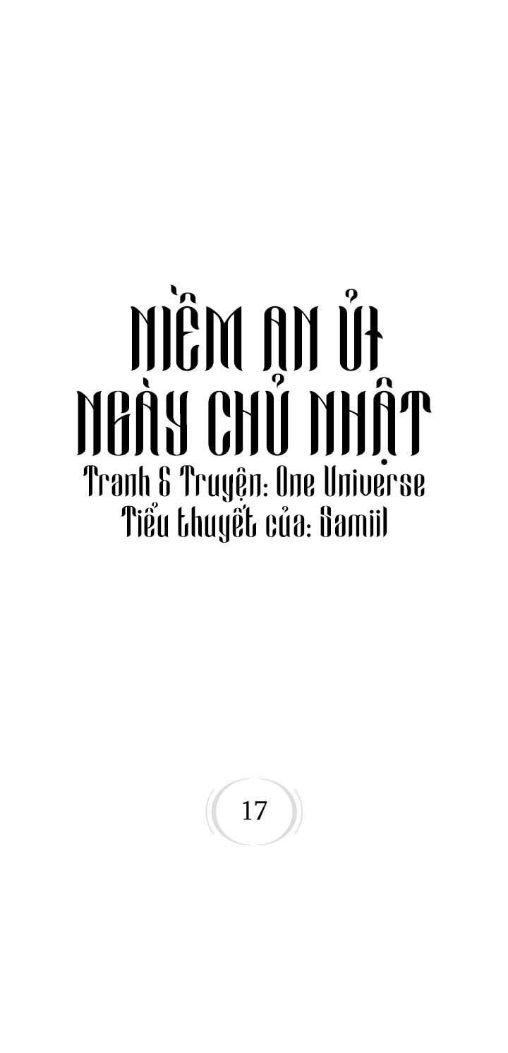 niềm an ủi ngày chủ nhật Chapter 17 - Trang 2