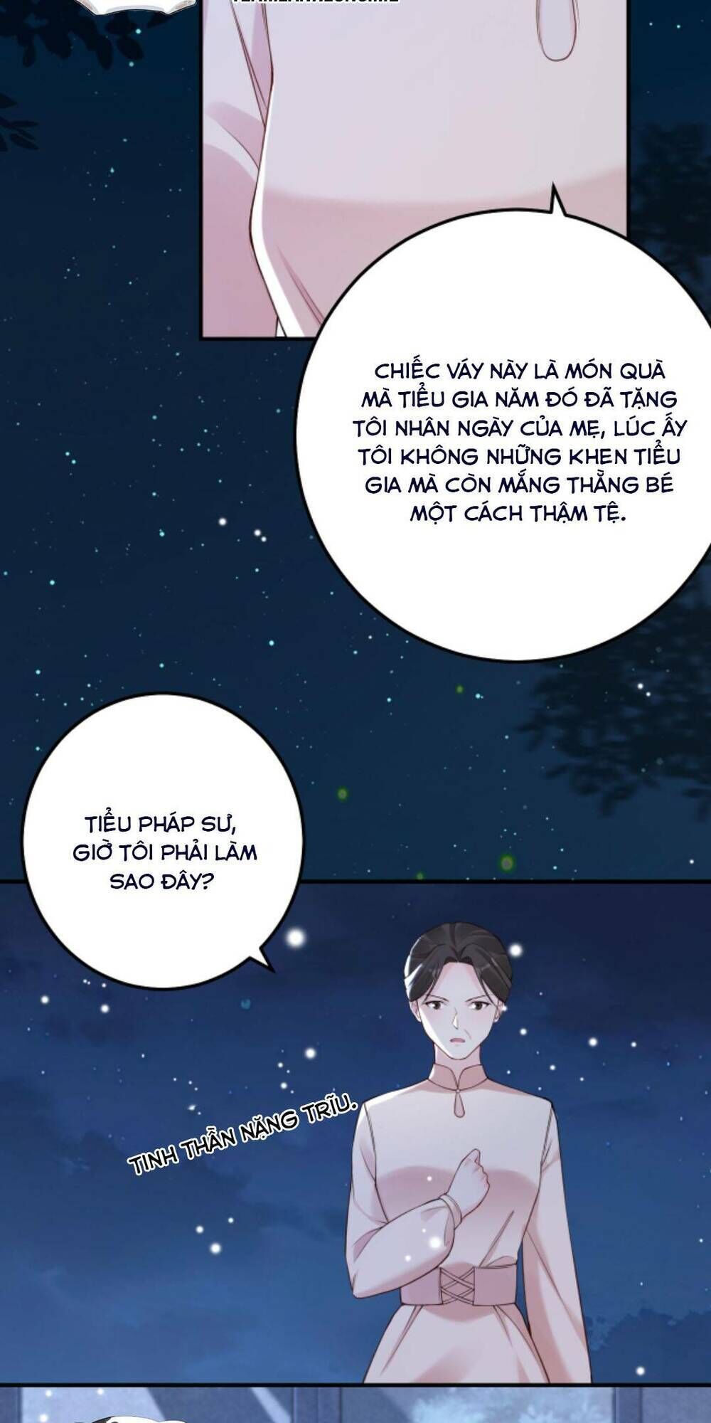 đứng yên! em gái chúng tôi nói trên đầu bạn có quỷ. chapter 77 - Trang 2