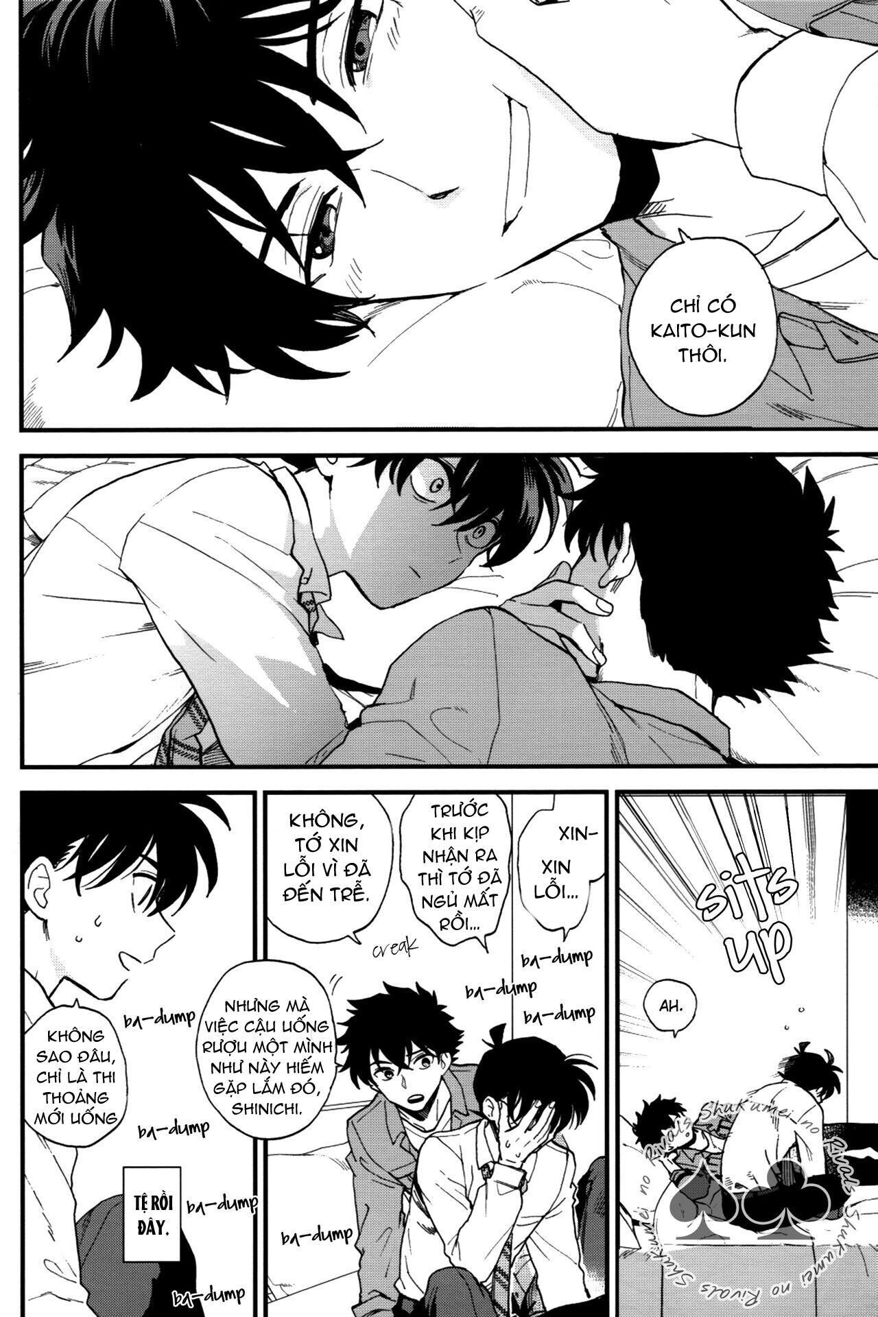 DJ Detective Conan Chapter 2 KaitoxShinichi - Trang 2