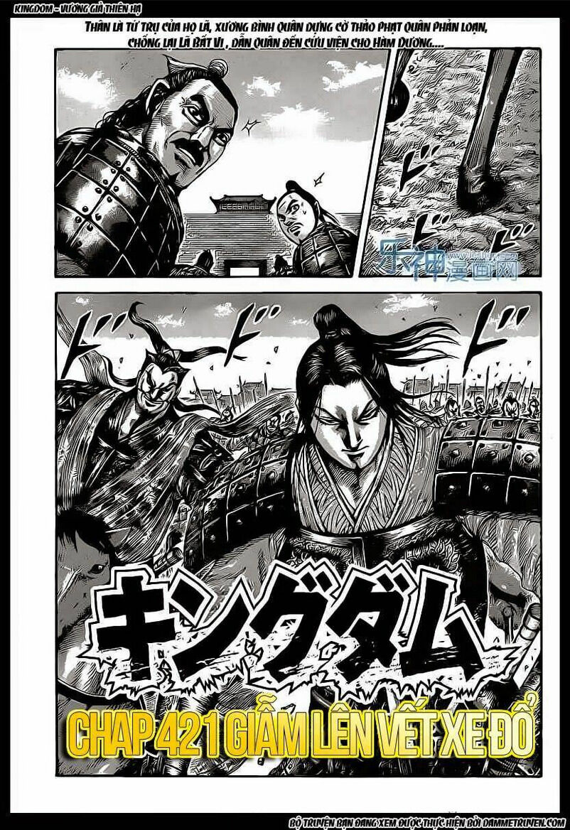 kingdom - vương giả thiên hạ chapter 421 - Next chapter 422