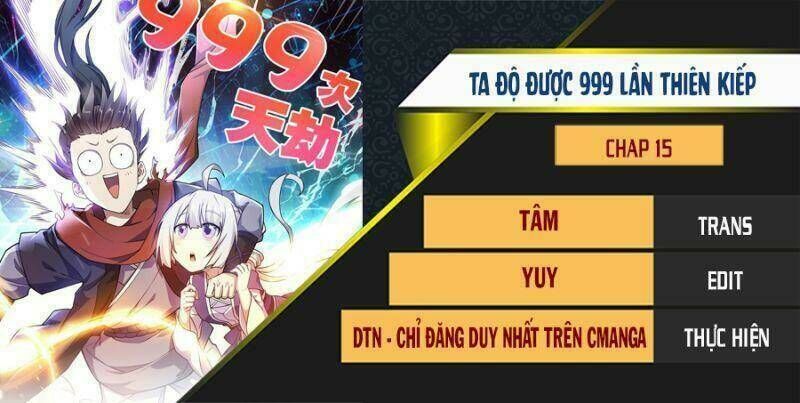 ta độ 999 lần thiên kiếp Chapter 15 - Next Chapter 16