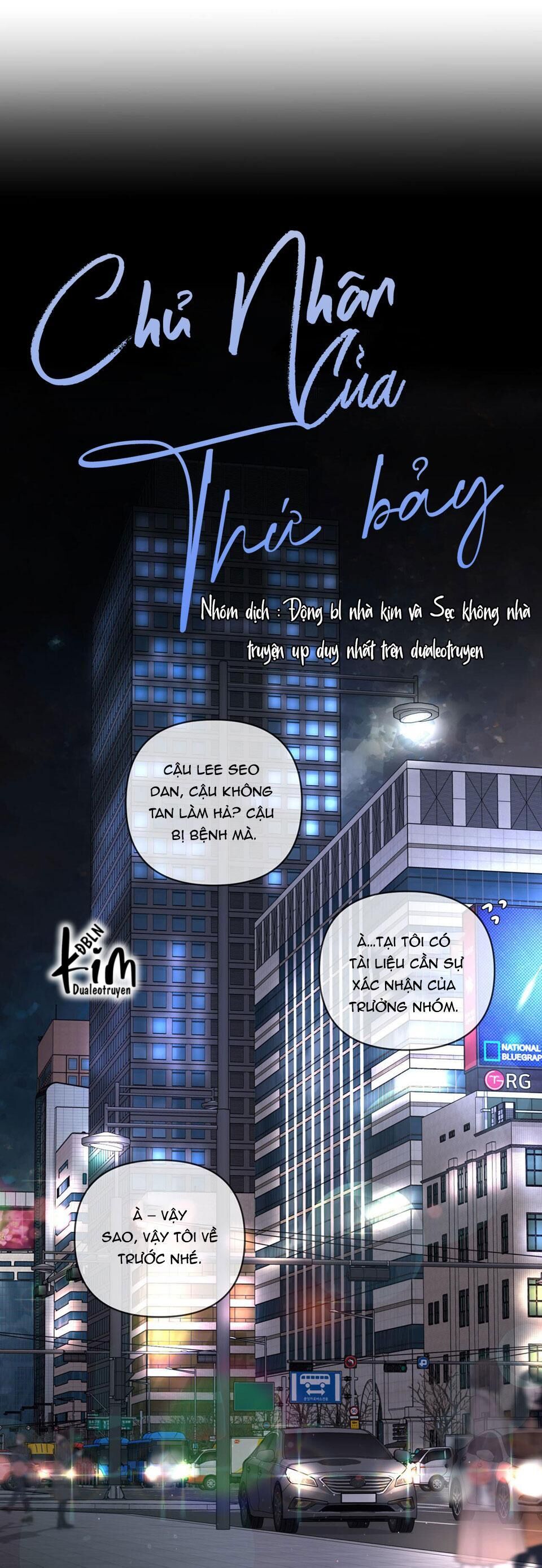 chủ nhân của thứ bảy Chapter 9 - Trang 2