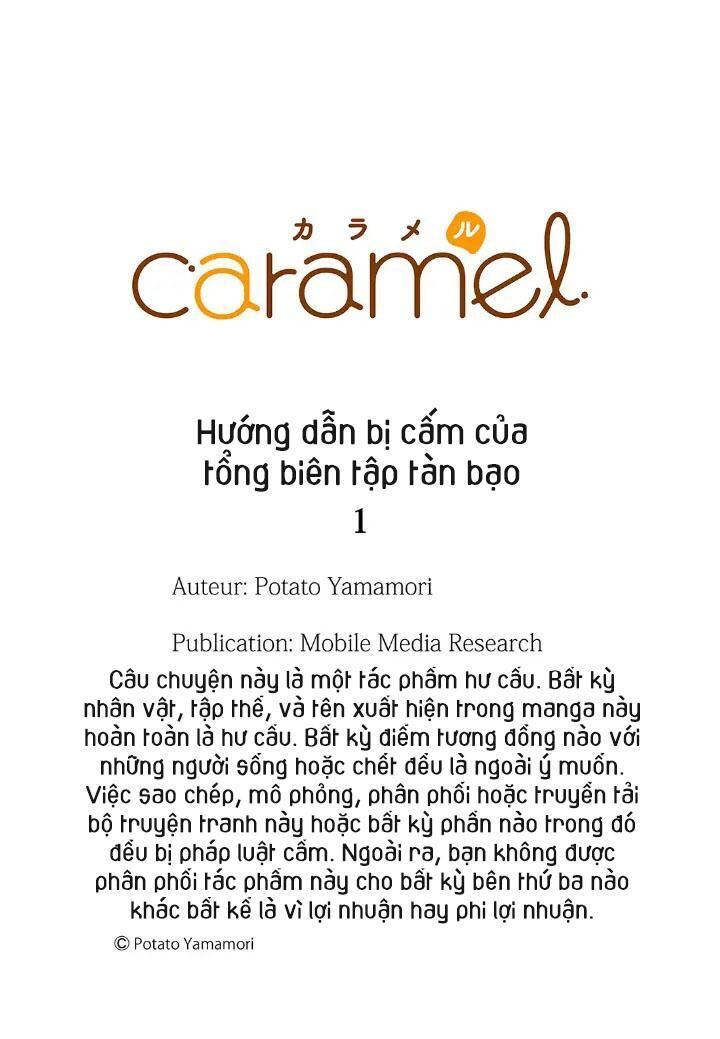 hướng dẫn bị cấm của tổng biên tập tàn bạo Chapter 1 - Trang 2