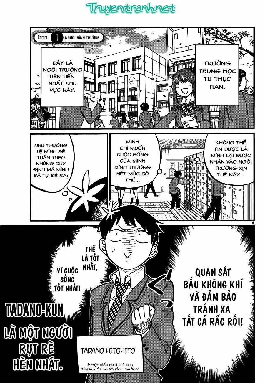 komi không thể giao tiếp chapter 1 - Trang 2