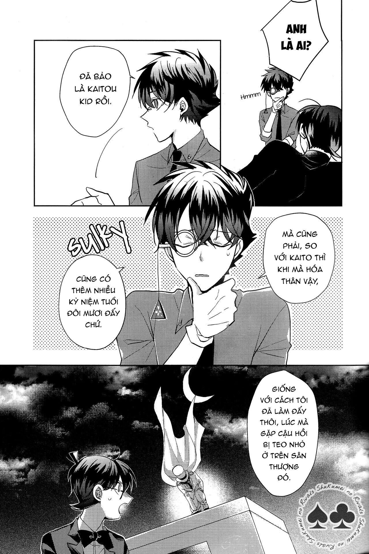 DJ Detective Conan Chapter 4 KidxShinichi - Trang 2