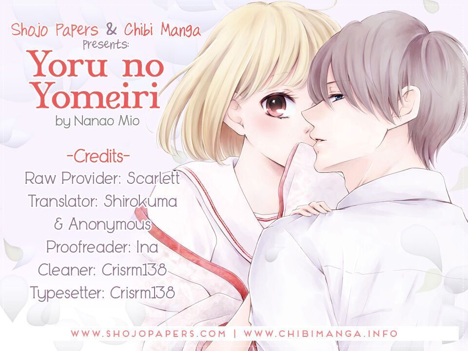 yoru no yomeiri chapter 15 - Trang 2