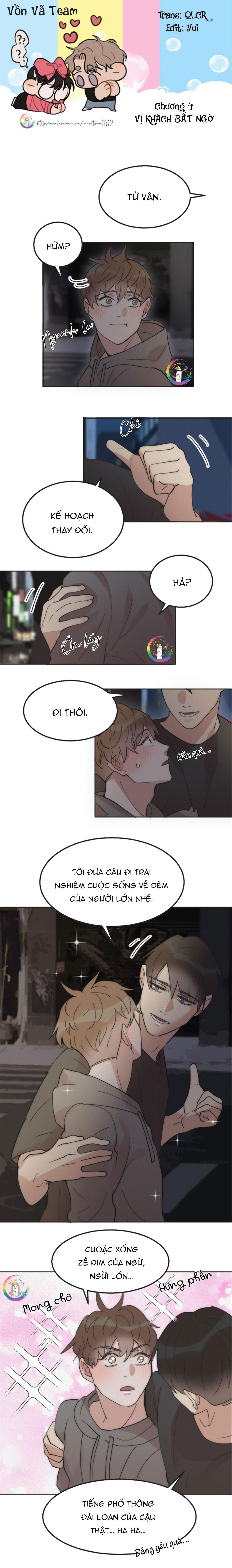 Đàn Anh Sói Ca Cùng Phòng Của Tôi Chapter 4 - Next Chapter 5