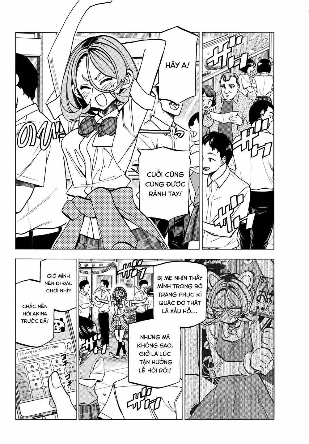 ponkotsu fuukiin to skirt take ga futekisetsu na jk no hanashi chapter 31 - Trang 2