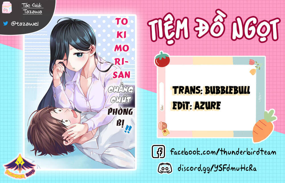 tokimori-san chẳng chút phòng bị!! chapter 16: haruto và tokimori-san - Next chapter 17