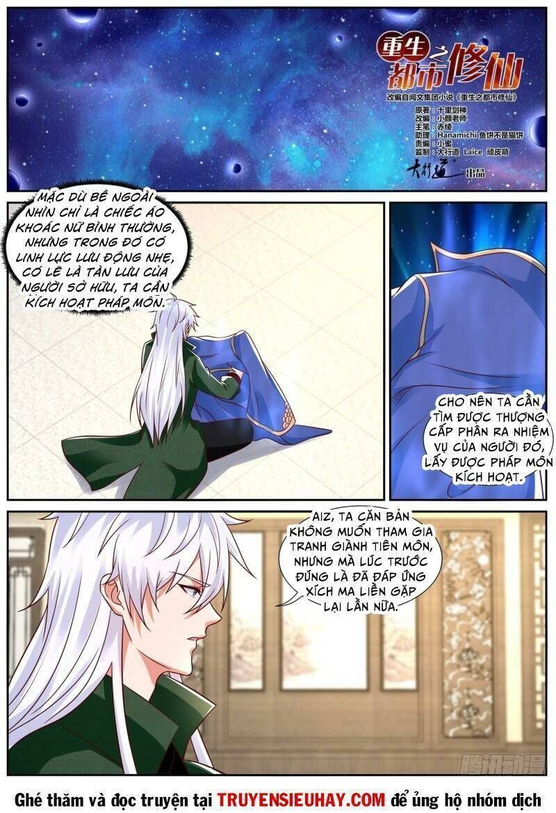 trọng sinh đô thị tu tiên Chapter 829 - Next Chapter 830