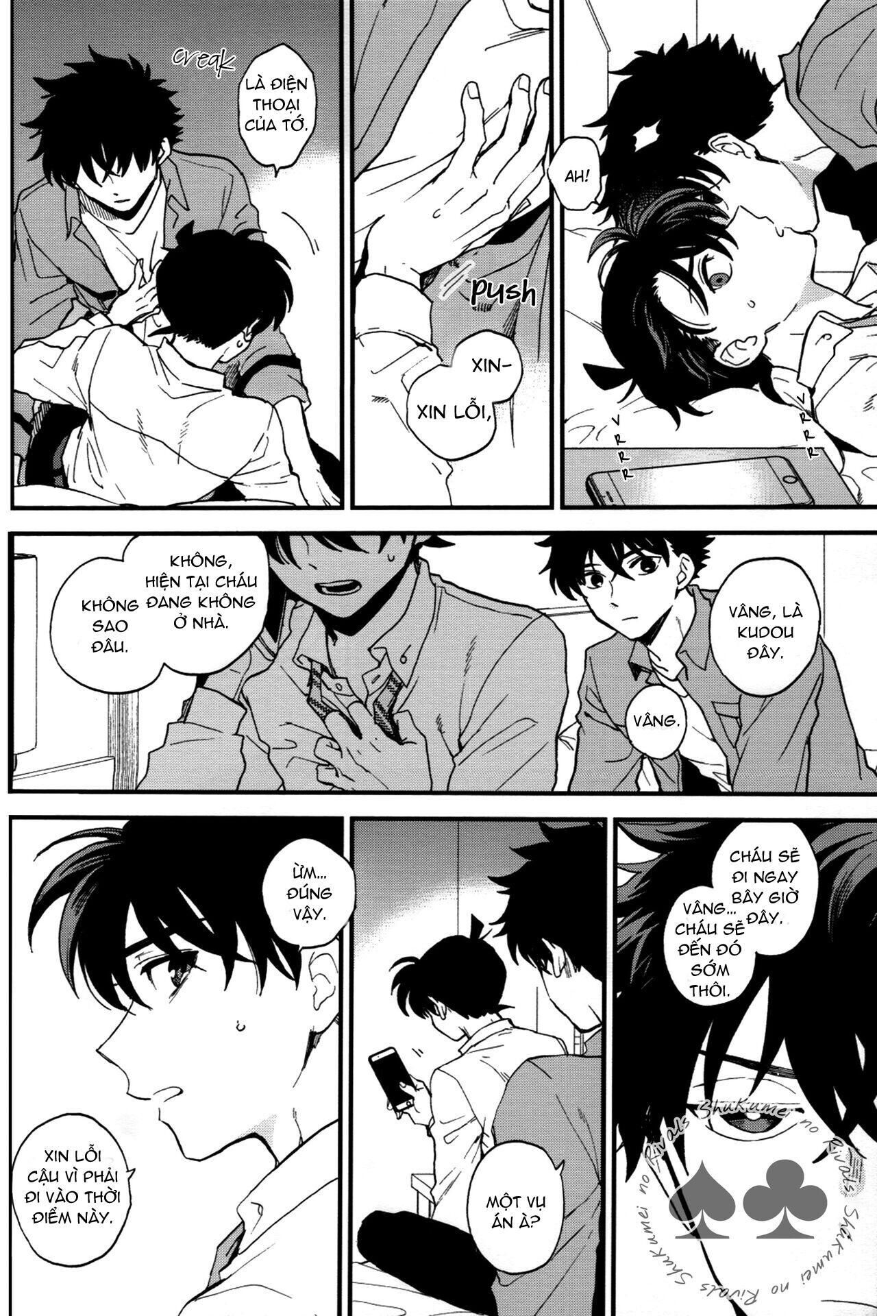 DJ Detective Conan Chapter 2 KaitoxShinichi - Trang 2