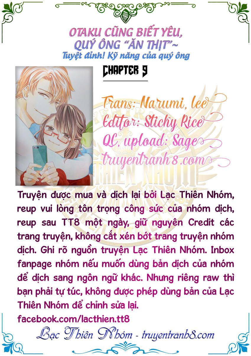 Otaku Cũng Biết Yêu Chapter 9 - Trang 2