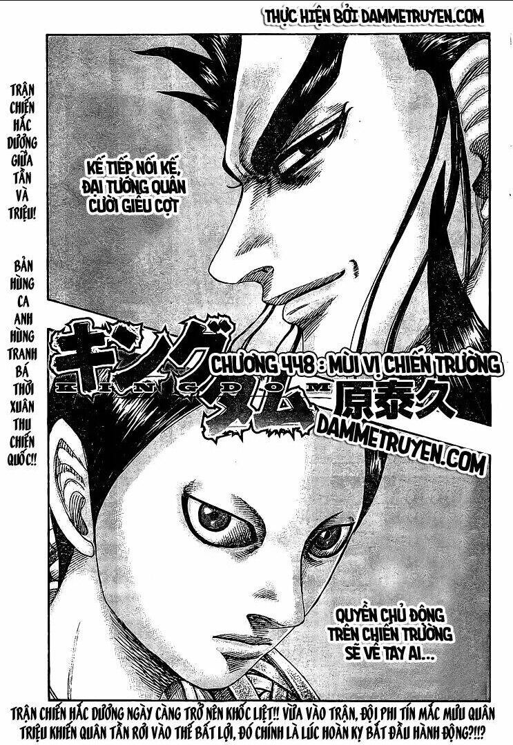 kingdom - vương giả thiên hạ chapter 448 - Next chapter 449