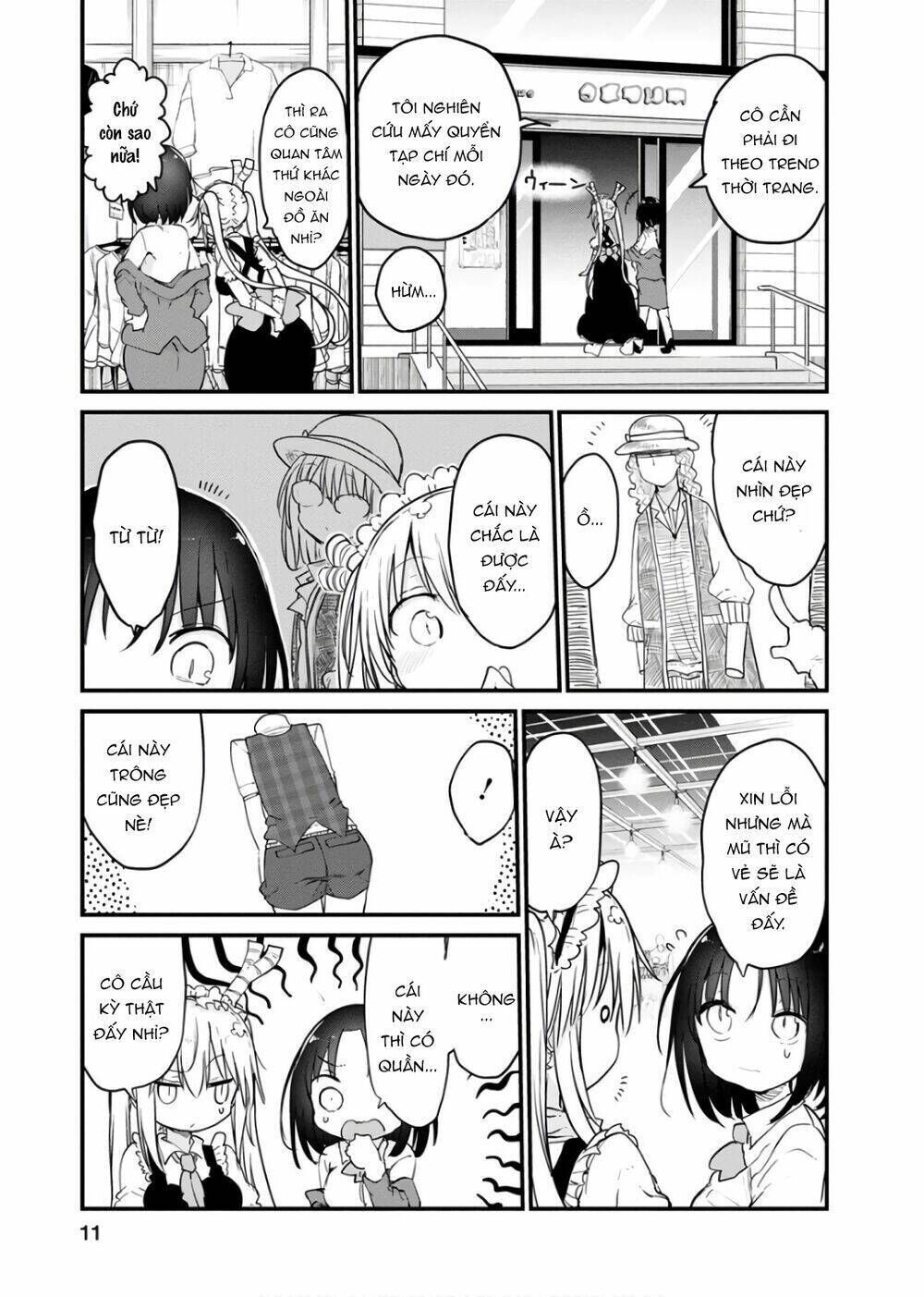 cuộc sống trả ơn của nàng rồng tohru! chapter 79: \"tooru và thời trang\" - Trang 2