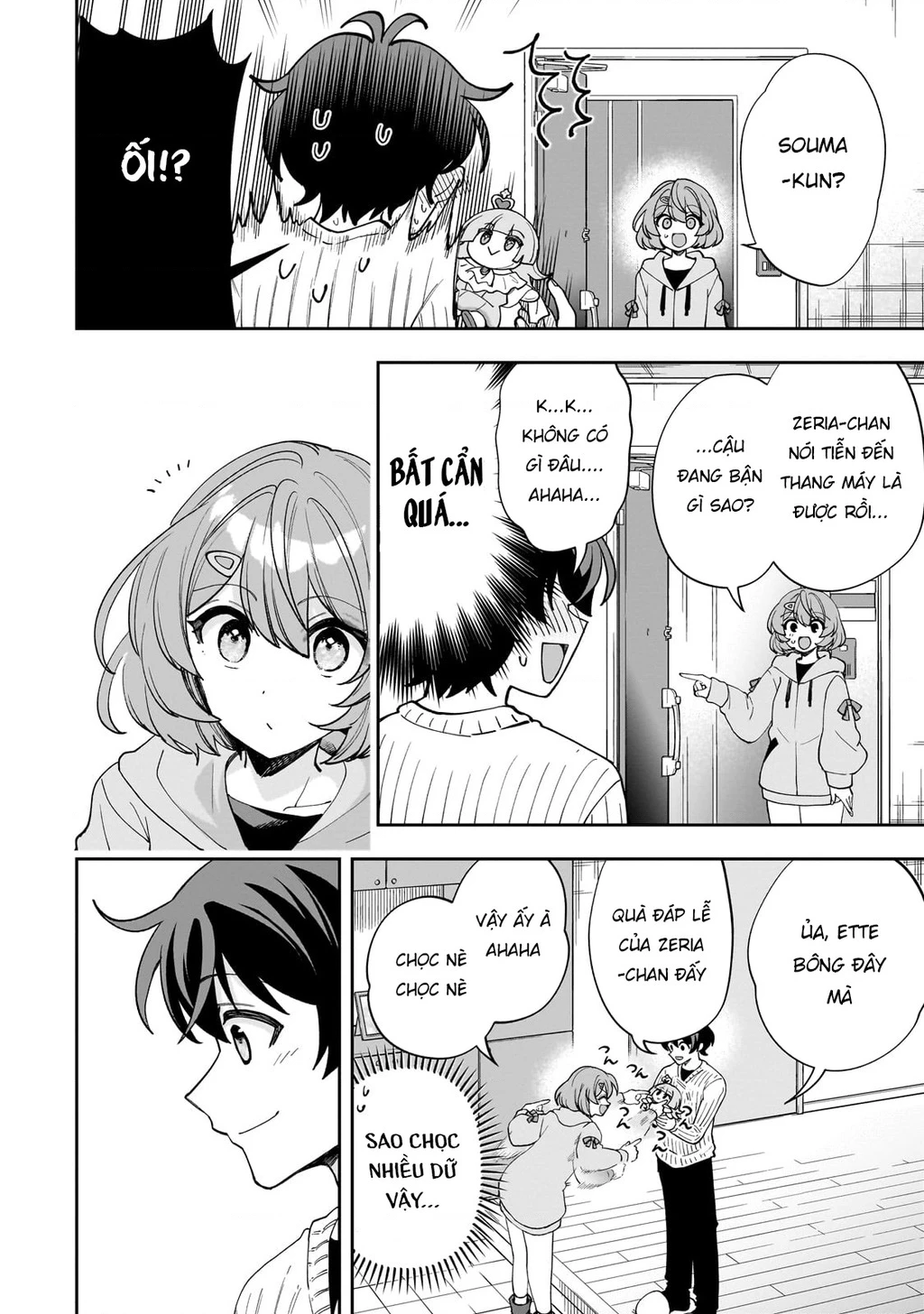 Net no "Oshi" to Real no "Oshi" ga Tonari ni Hikkoshite Kita Chapter 11 - Trang 1