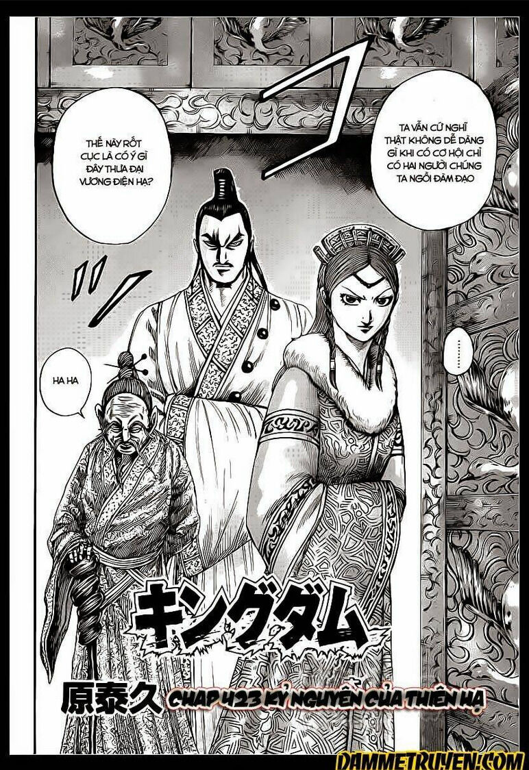 kingdom - vương giả thiên hạ chapter 423 - Next chapter 424